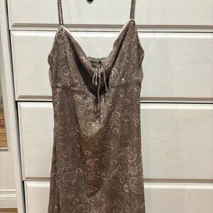 Brand New Mesh Patterned Bershka Dress